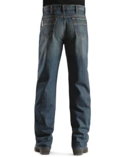 Cinch Jeans - White Label Relaxed Fit Denim Jeans Dark Stonewash