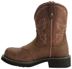 Justin Gypsy Women's Wanette 8" EH Work Boots - Steel Toe -Clothing Sale Store 045N66 BR LT