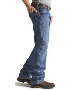 Ariat Men's FR M3 Medium Wash Loose Basic Stackable Straight Leg Jean -Clothing Sale Store 086P41 N9 D1