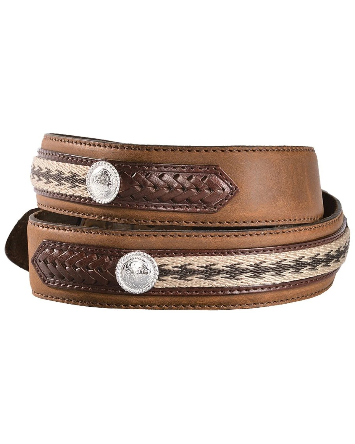 Tony Lama Duke Leather Belt 3 Tony Lama Duke Leather Belt - Image 3