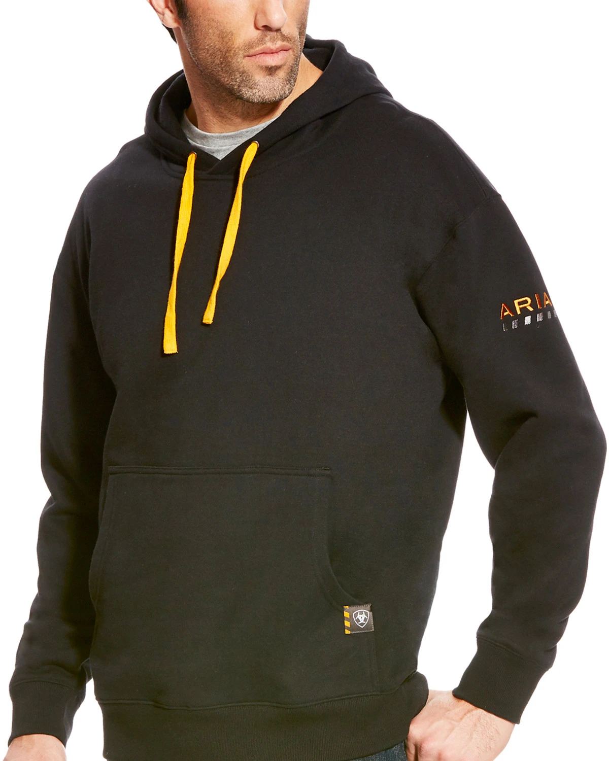 Ariat Men's Rebar Logo Hoodie 1 Ariat Men's Rebar Logo Hoodie