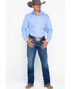 Cinch Men's Ian Dark Stonewash Slim Fit Boot Cut Jeans -Clothing Sale Store 2000240164 402 P6