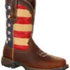 Durango Women's Lady Rebel Patriotic Flag Work Boots - Steel Toe