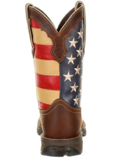 Durango Women's Lady Rebel Patriotic Flag Work Boots - Steel Toe -Clothing Sale Store 2000273957 200 P4