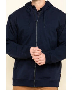 Hawx Men's FR Zip Up Fleece Work Hoodie - Tall -Clothing Sale Store 2000284577 410 P4