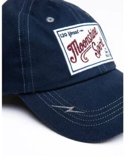 Moonshine Spirit Men's Black Embroidered Patch Ball Cap -Clothing Sale Store 2000291207 410 P3