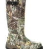 Rocky Men's Camo Rubber Snake Boots - Round Toe