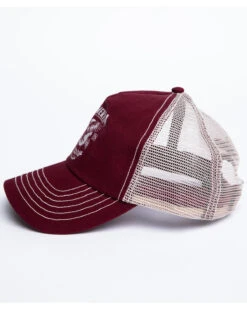 Cody James Men's Burgundy America Free Patch Mesh Ball Cap -Clothing Sale Store 2000296730 640 P3