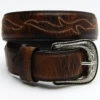 Cody James Men's Orange Stitched Belt
