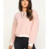 Eyeshadow Women's Fuzzy Sweatshirt