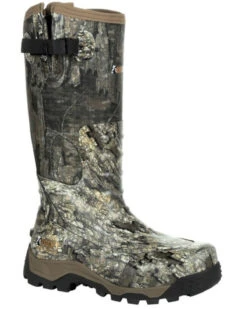 Rocky Men's Sport Pro Rubber Snake Boots - Soft Toe