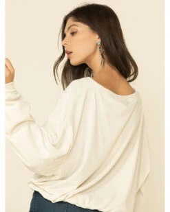 Z Supply Women's Bodhi Velour Sweatshirt -Clothing Sale Store 2000333002 103 P4