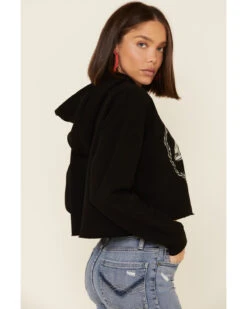 Country Deep Women's Hotter Then A 2 Dollar Cropped Hooded Sweatshirt -Clothing Sale Store 2000335282 001 P5
