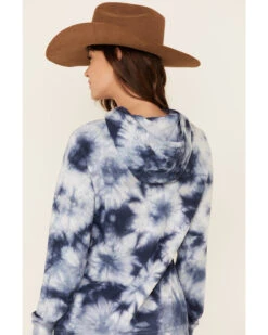 Hooey Women's Tie Die Logo Graphic Hoodie -Clothing Sale Store 2000337409 410 P5