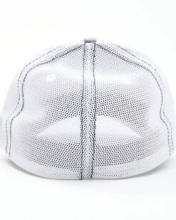Cody James Men's Gray Logo Patch Mesh-Back Flex-Fit Ball Cap -Clothing Sale Store 2000342940 020 P3
