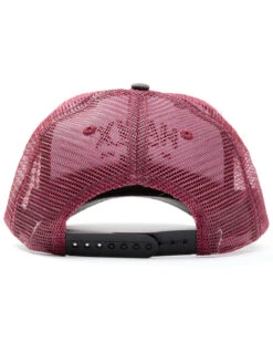 Hawx Men's Heather Black Logo Graphic Mesh-Back Ball Cap -Clothing Sale Store 2000342952 001 P3