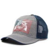 Cody James Men's Crossed Pistols Flag Graphic Mesh-Back Ball Cap