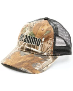 H3 Sportgear Men's Camo Print Got Ammo Mesh Back Trucker Cap
