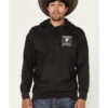 Cowboy Hardware Men's Gray To The Core Graphic Hooded Sweatshirt