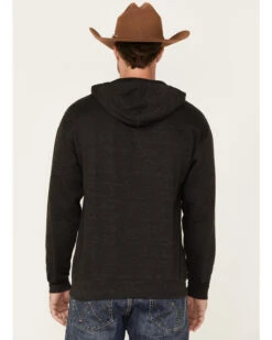 Cowboy Hardware Men's Gray Cowboy Breed Graphic Hooded Sweatshirt -Clothing Sale Store 2000346639 020 P4