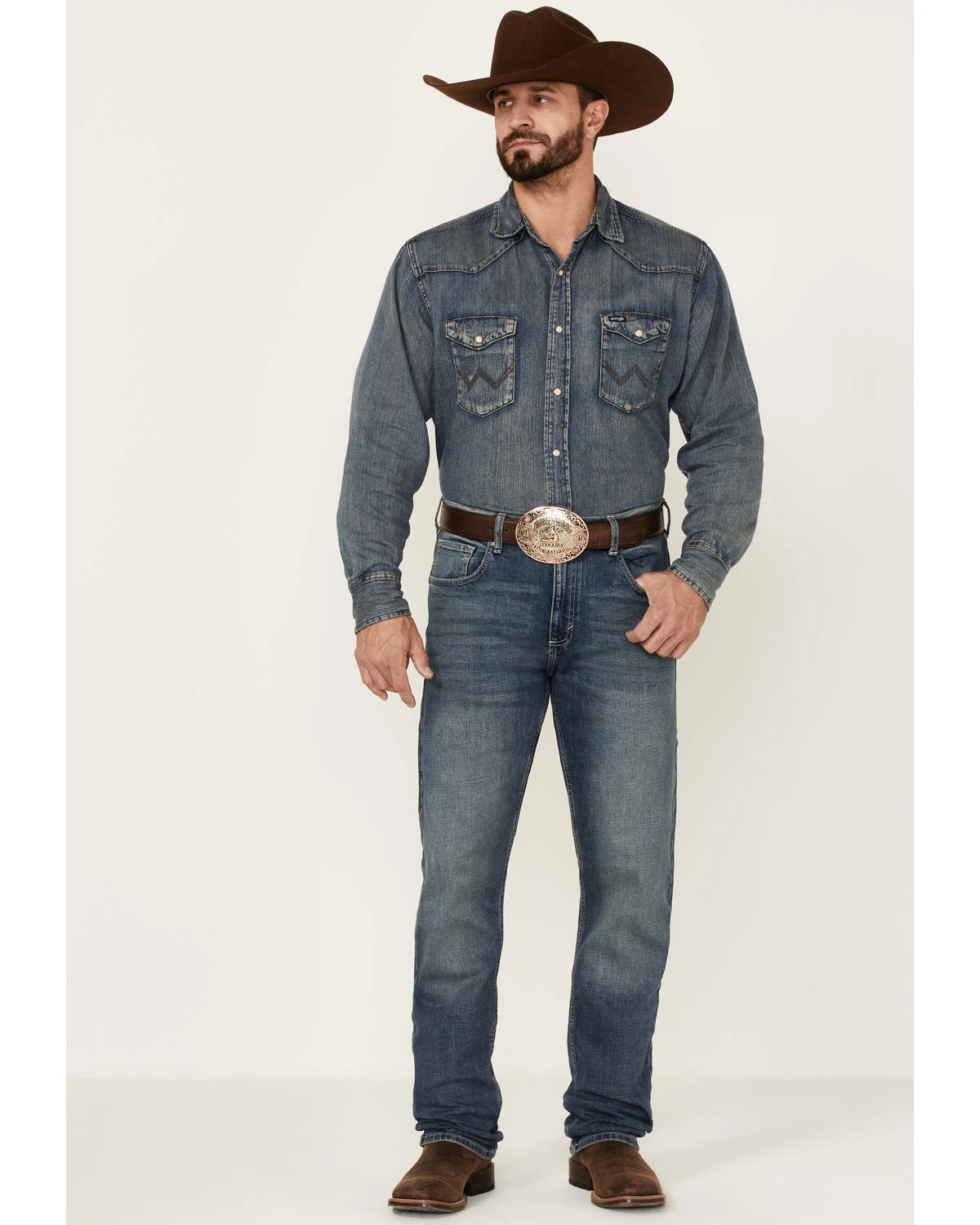 Wrangler 20X Men's No.44 Ember Dark Wash Stretch Slim Straight Jeans 1 Wrangler 20X Men's No.44 Ember Dark Wash Stretch Slim Straight Jeans