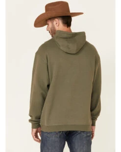 Stetson Men's Green Logo Banner Graphic Hooded Sweatshirt -Clothing Sale Store 2000350322 300 P4