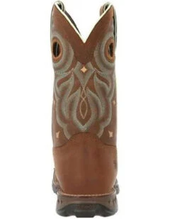 Durango Women's Maverick Waterproof Western Work Boots - Steel Toe -Clothing Sale Store 2000350775 280 P5