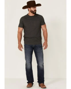 Moonshine Spirit Men's Winchester Dark Wash Stackable Stretch Straight Leg Jeans