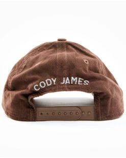 Cody James Men's Brown Corduroy True American Logo Patch Ball Cap -Clothing Sale Store 2000351854 200 P3