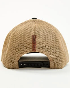 Black Clover Men's Leatherman Circle Logo Mesh Back Trucker Cap -Clothing Sale Store 2000352068 001 P3