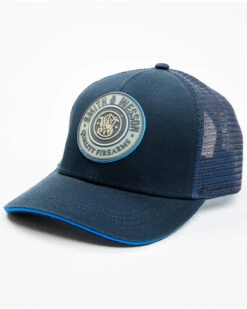 Smith & Wesson Men's Round Logo Patch Ball Cap