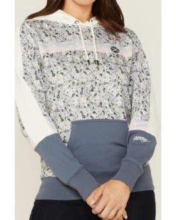 Hooey Women's Serape Cheyenne Floral Hoodie Sweatshirt -Clothing Sale Store 2000361096 110 P3