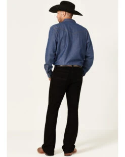 Cody James Men's Night Rider Black Wash Stretch Slim Bootcut Jeans 6 Cody James Men's Night Rider Black Wash Stretch Slim Bootcut Jeans -Clothing Sale Store 2000364871 001 P3