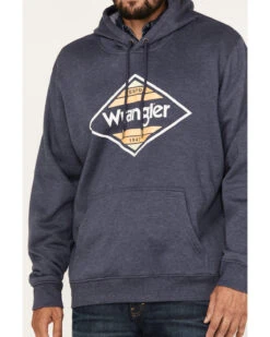Wrangler Men's Southwestern Logo Graphic Hooded Sweatshirt -Clothing Sale Store 2000366029 410 P3