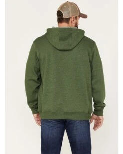 Wrangler Men's Heather Forest Crest Logo Graphic Hooded Sweatshirt 7 Wrangler Men's Heather Forest Crest Logo Graphic Hooded Sweatshirt -Clothing Sale Store 2000366038 300 P4