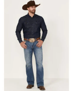 Rock & Roll Men's Vintage Medium Double Revolver Reflex Stretch Relaxed Bootcut Jeans -Clothing Sale Store 2000368869 414 P3