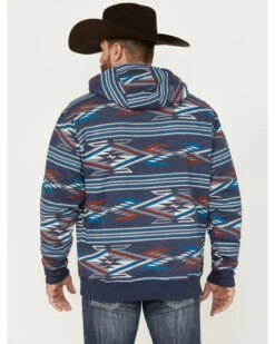 Ariat Men's Southwestern Print Hooded Sweatshirt -Clothing Sale Store 2000371569 410 P4