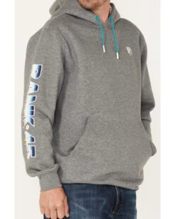 RANK 45 Men's Striped Logo Sleeve Hooded Sweatshirt -Clothing Sale Store 2000374699 070 P3