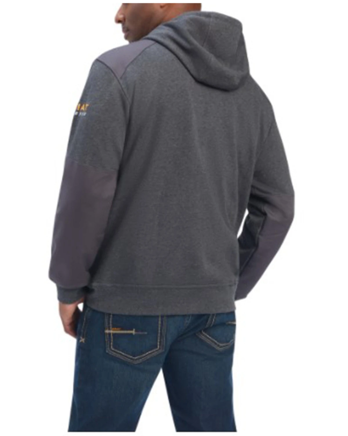Ariat Men's Rebar Workman DuraCanvas Hooded Work Sweatshirt 2 Ariat Men's Rebar Workman DuraCanvas Hooded Work Sweatshirt - Image 2