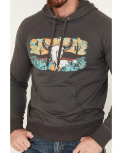 Rock & Roll Denim Men's Skull Scenic Graphic Hooded Sweatshirt 6 Rock & Roll Denim Men's Skull Scenic Graphic Hooded Sweatshirt -Clothing Sale Store 2000376215 022 P3