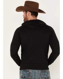 Rock & Roll Denim Men's Dale Brisby Logo Graphic Hooded Sweatshirt -Clothing Sale Store 2000376218 001 P4