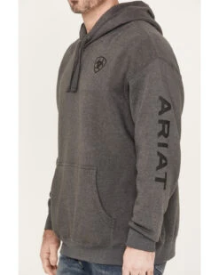 Ariat Men's SMU Hooded Sweatshirt -Clothing Sale Store 2000377495 022 P3